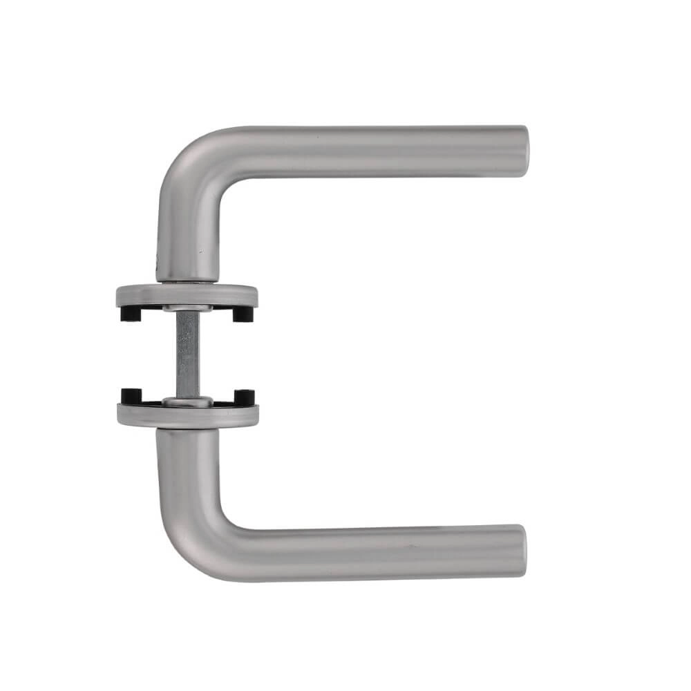 Door handle Derby round aluminium Intersteel 8714186075197