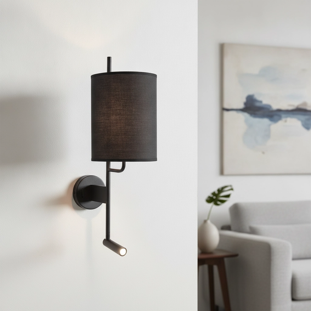 Wall lamp Yama black
