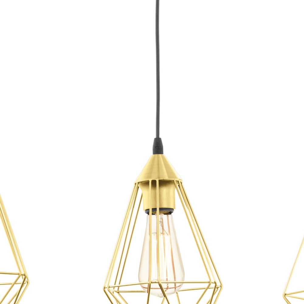 Gold dining table lamp Tarbes Eglo 9002759436827