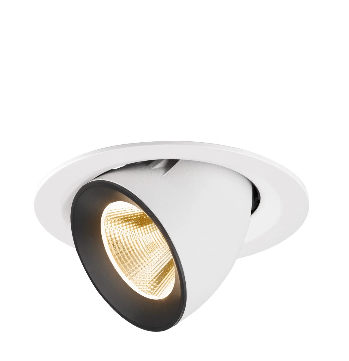 Recessed spotlight Numinos Gimble M white/black 2700K - 20deg