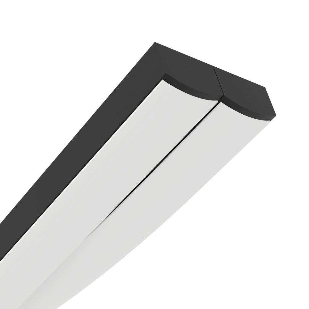 Chic LED pendant lamp Grisolia 115cm - black Eglo 9008606316175