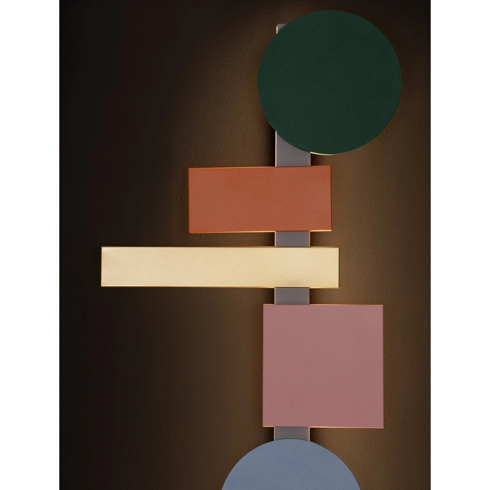 Cheerful wall lamp Margot coloured 105cm Lyora 5212017479709