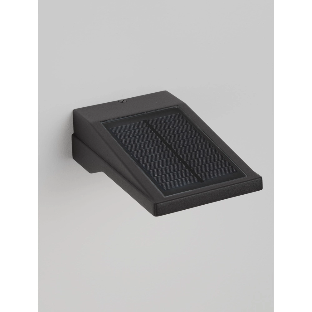 Solar wall lamp Tek black Lyora 5212017479129