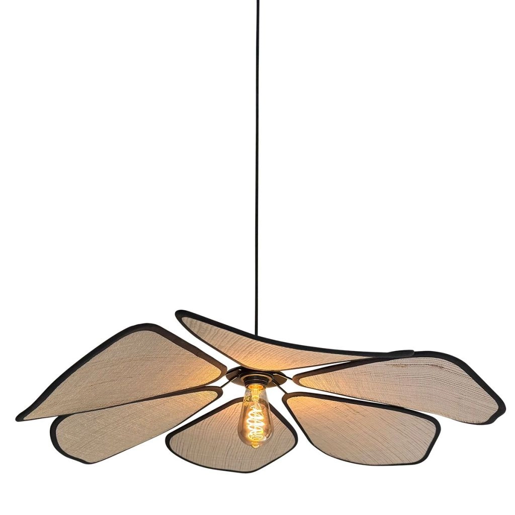 Pendant lamp Lumaflora Black