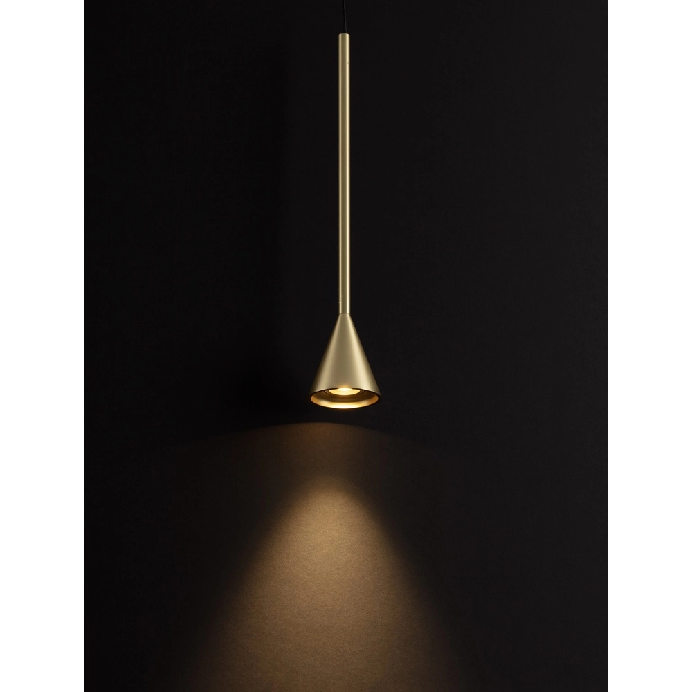 Pendant lamp Net Single gold