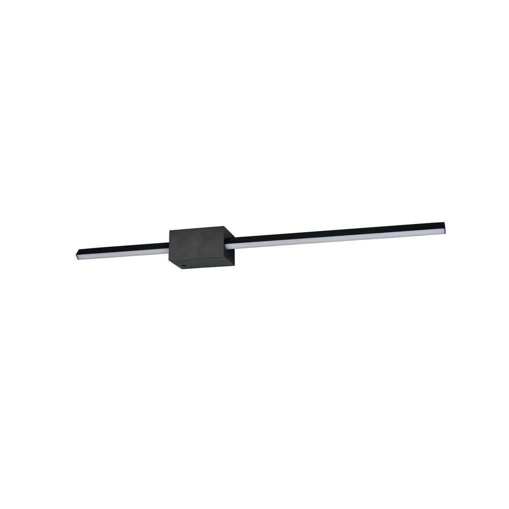 Modern wall lamp Cassino black 70.5cm Trio 4017807683226