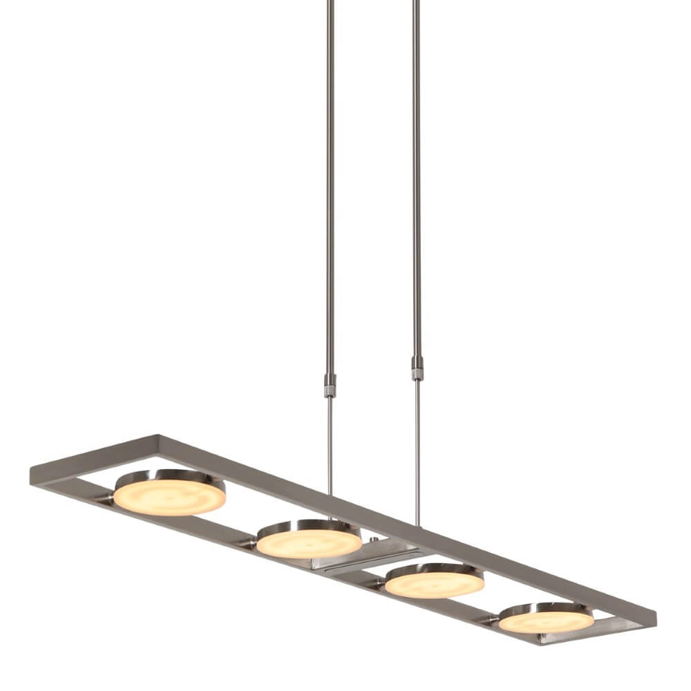 Flexible led pendant light Soleil Stainless steel Steinhauer 8712746167344