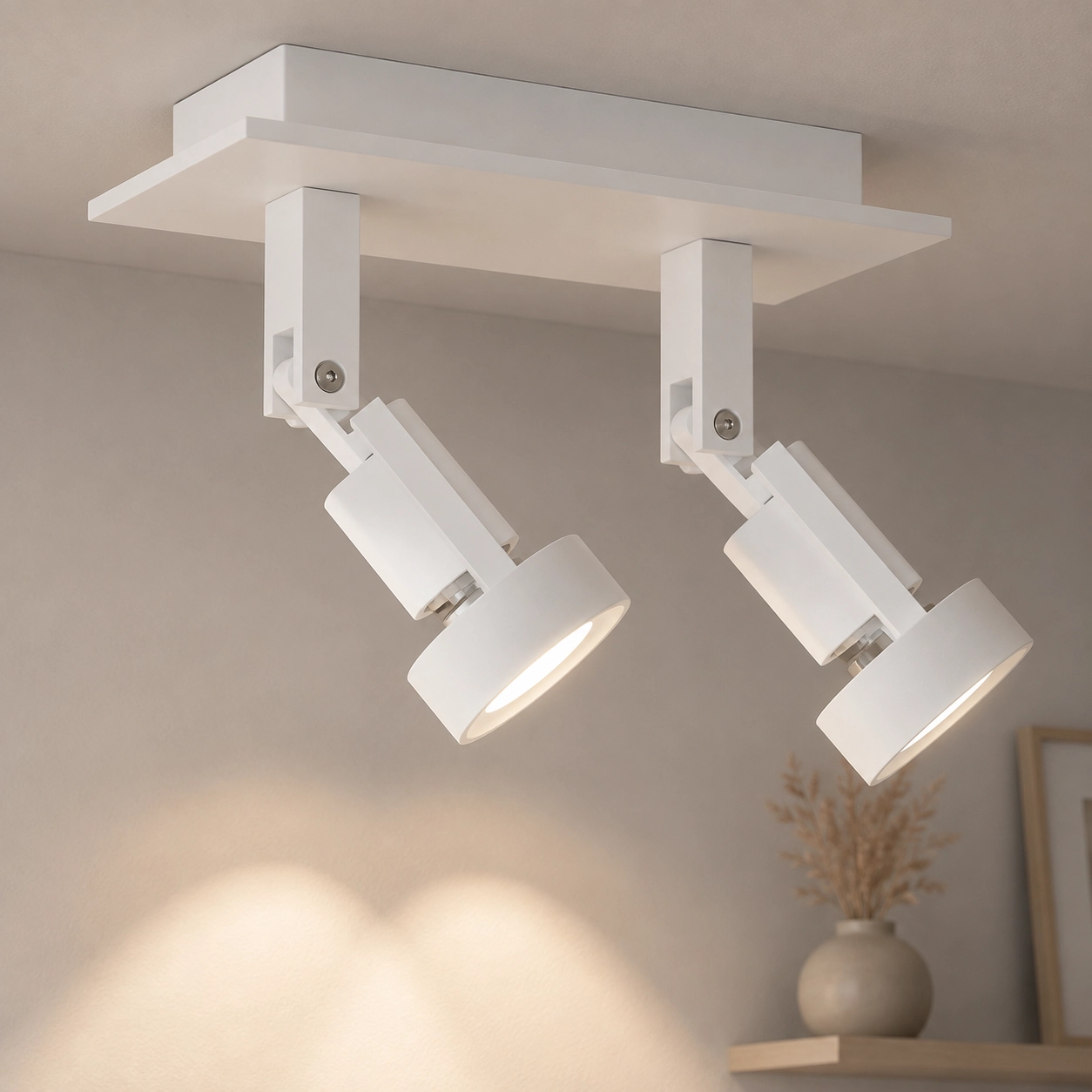 Double surface-mounted spot Tech