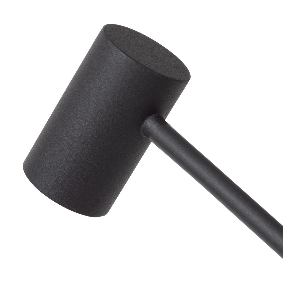Rechargeable desk lamp Tipik Black Lucide 5411212361325