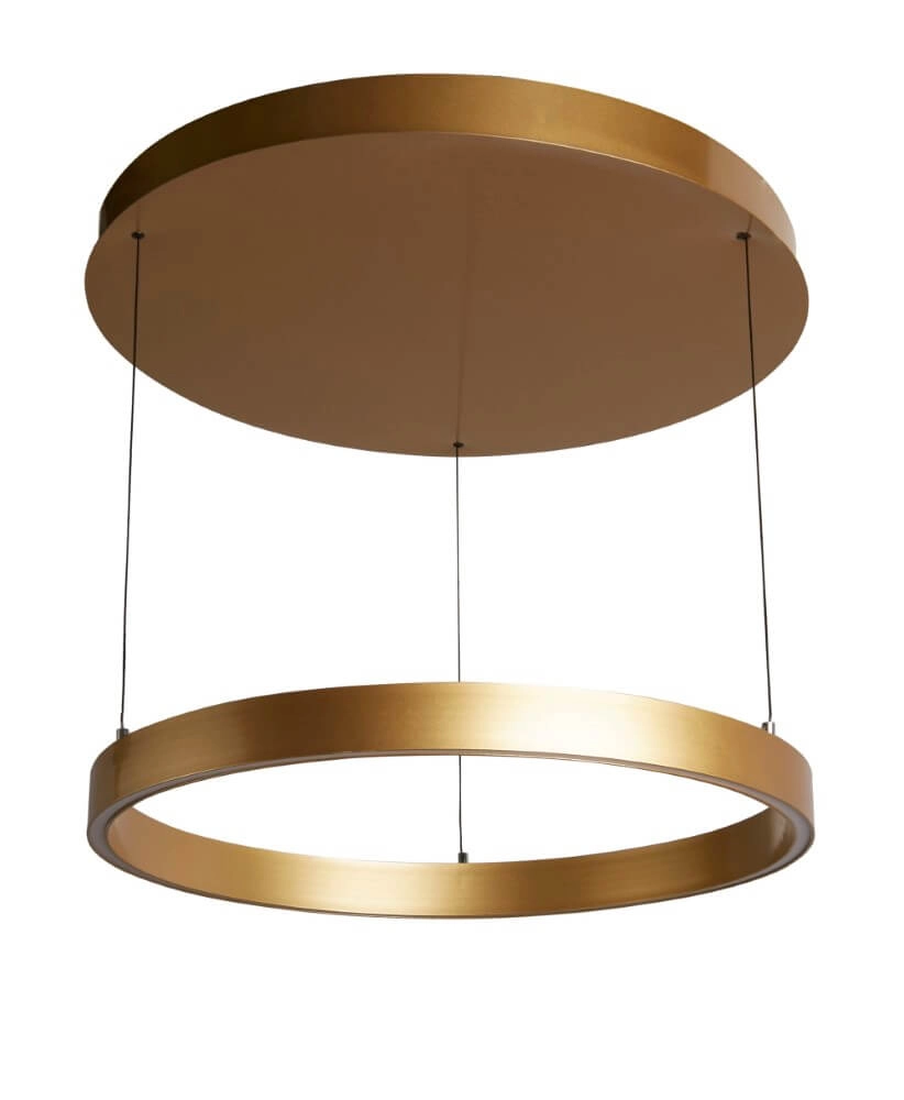 Pendant lamp Layla gold Ø 64cm Searchlight 5053423255743