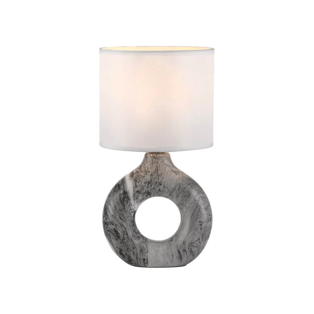 Table lamp Carara grey Just Light 4043689004835