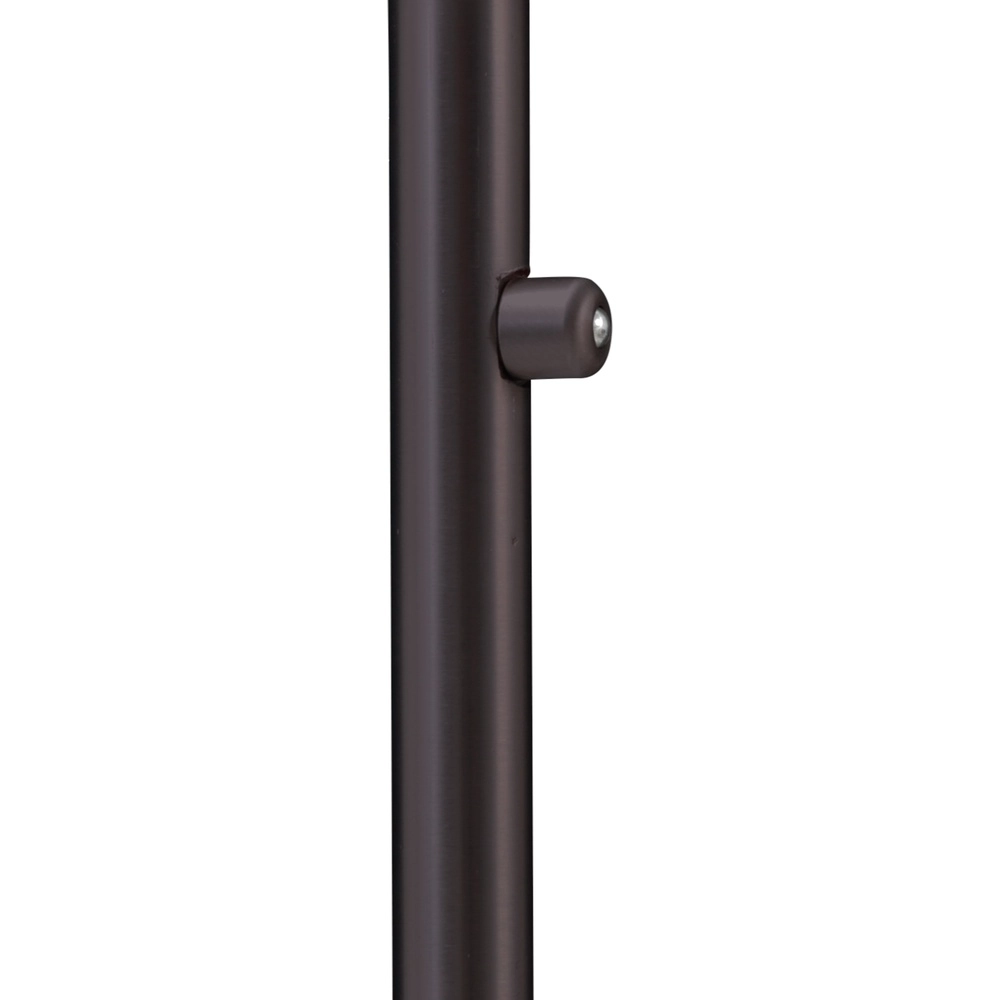 Design floor lamp Scala black with nickel Ø 25cm Masterlight 8718121334370