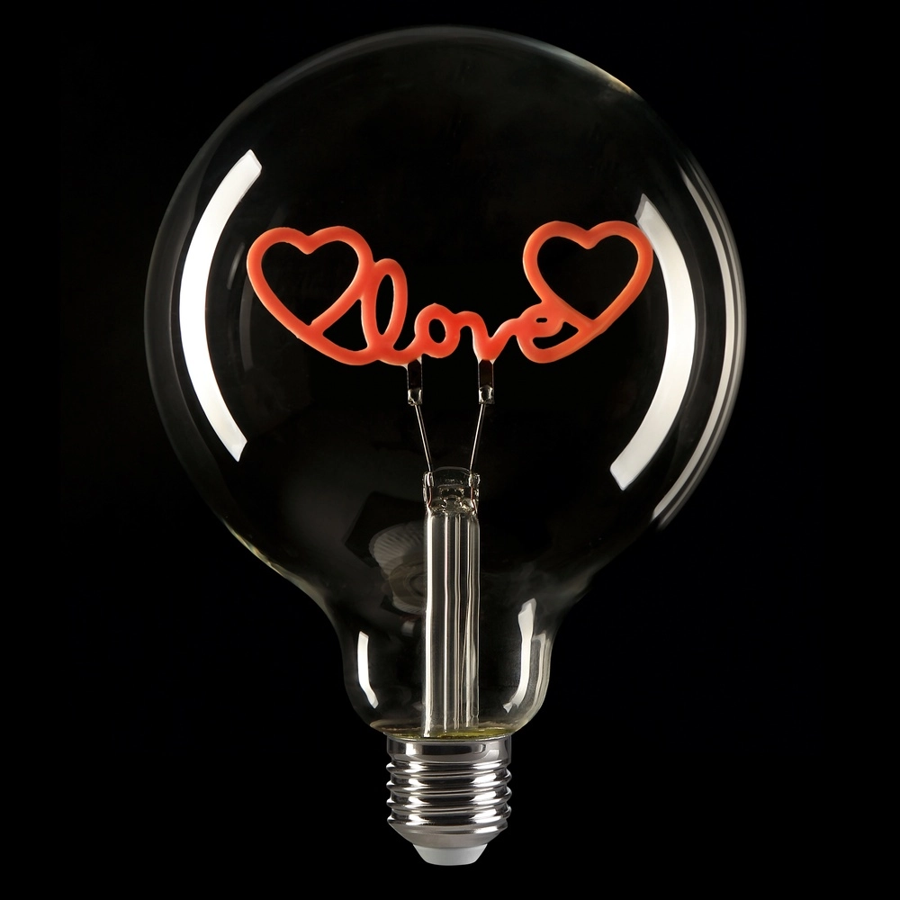 E27 light source Lumopop "Love" pink Brilliant 4004353477669