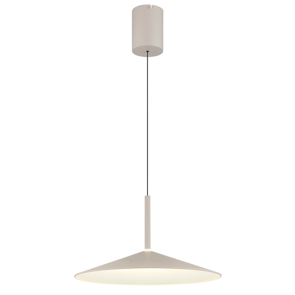 Design pendant lamp Lampone sand brown