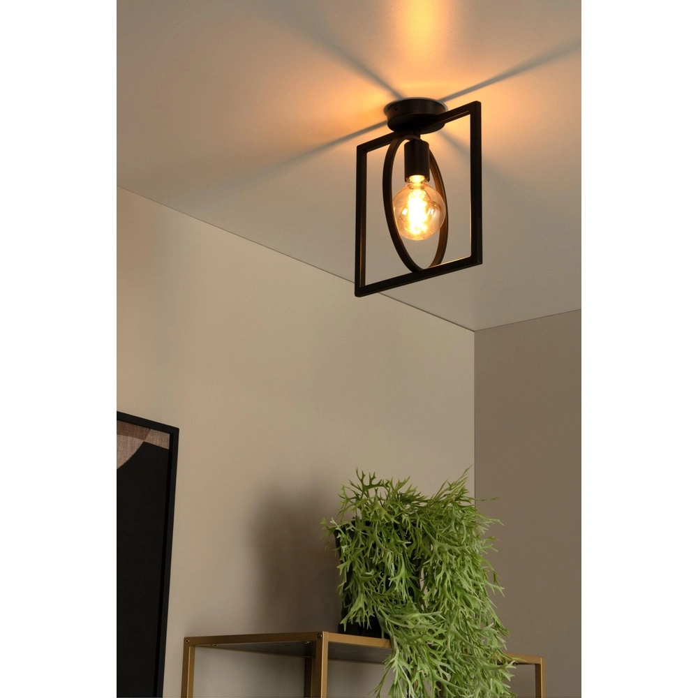 Unique ceiling lamp Suus Black Lucide 5411212010865