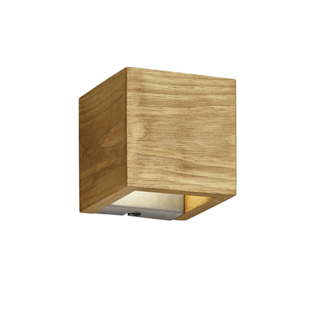 Wooden wall spotlight Brad