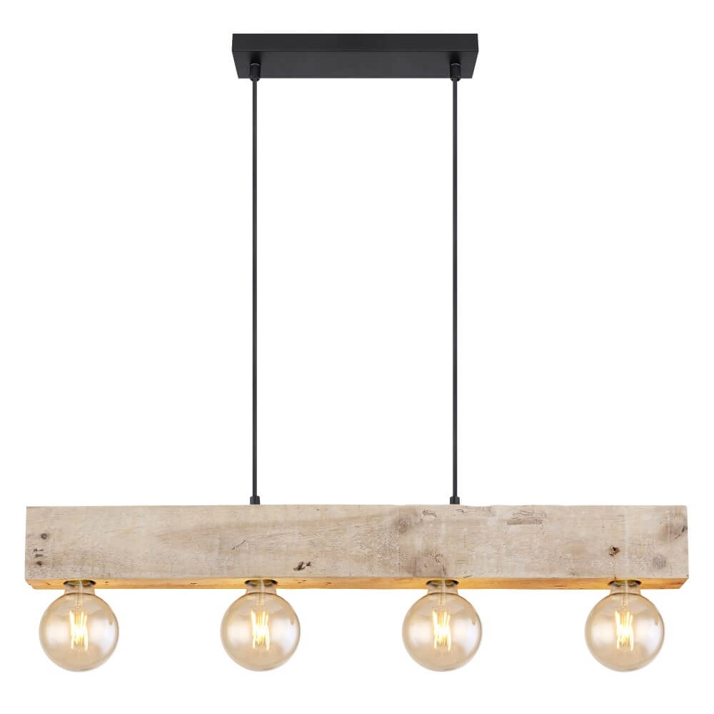 Wooden hanging lamp Adalie Globo 9007371411818