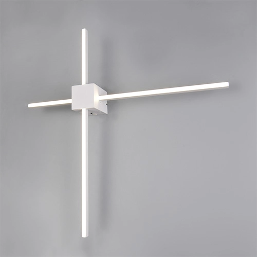 Modern wall lamp Cassino white 67,5cm Trio 4017807683240