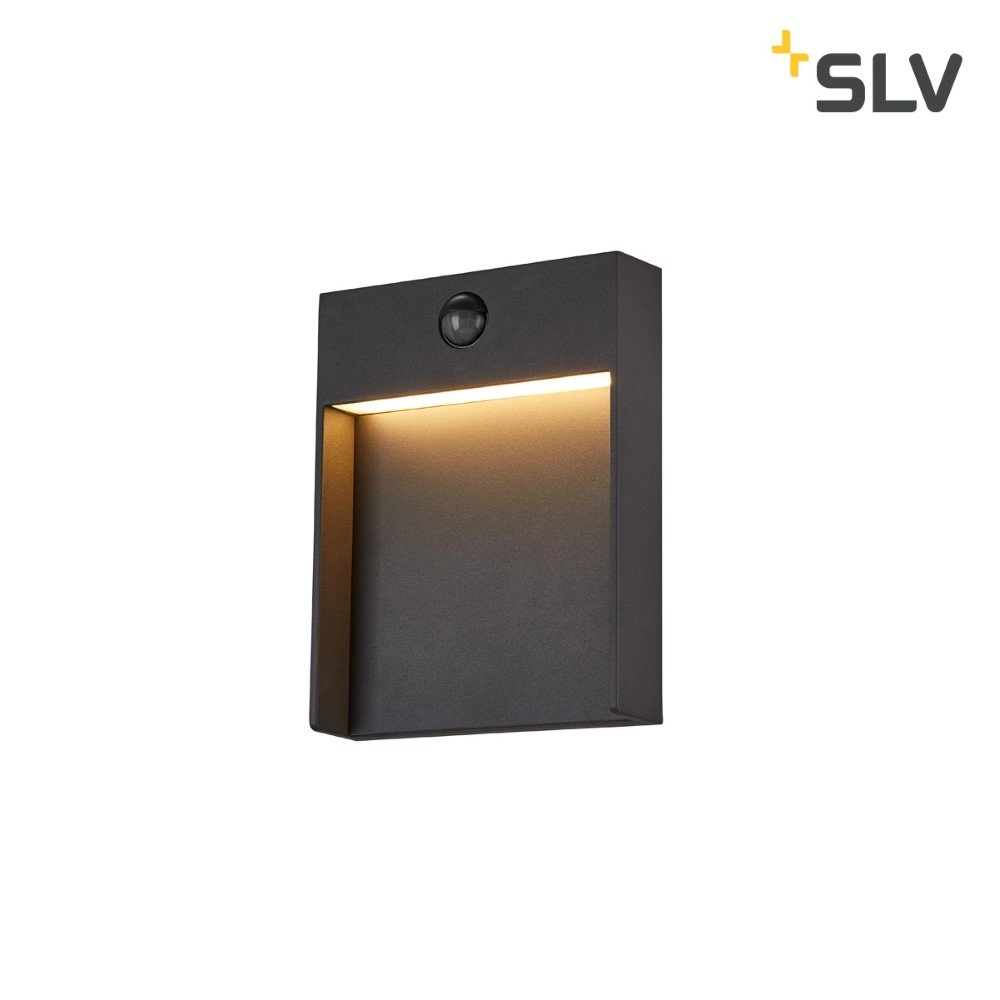 LED wall lamp Flatt Sensor with montion sensor SLV 4024163231480