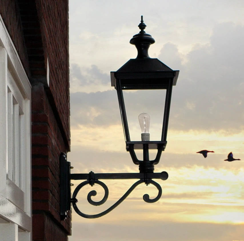 Square wall lamp Mijdrecht XXL black KS Verlichting 8714732136242