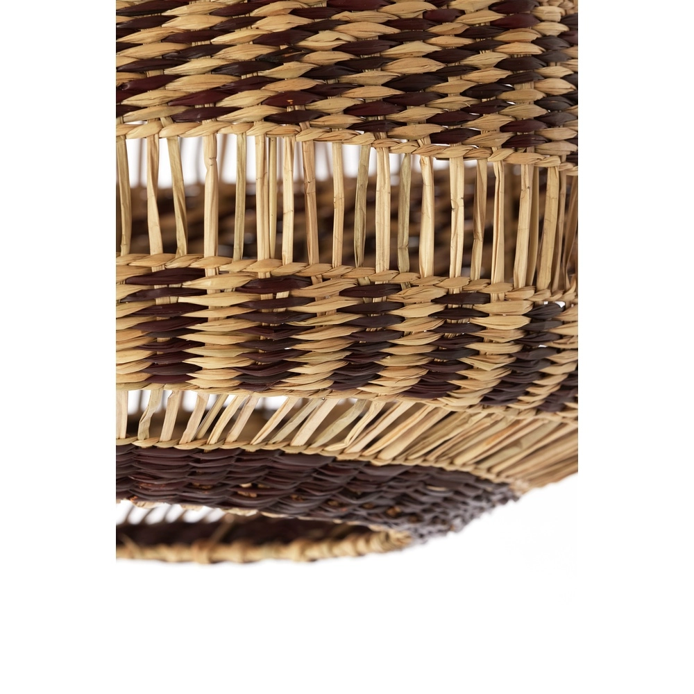 Rattan pendant lamp Soluna Ø 47cm - dark brown natural Light & Living 8717807836764