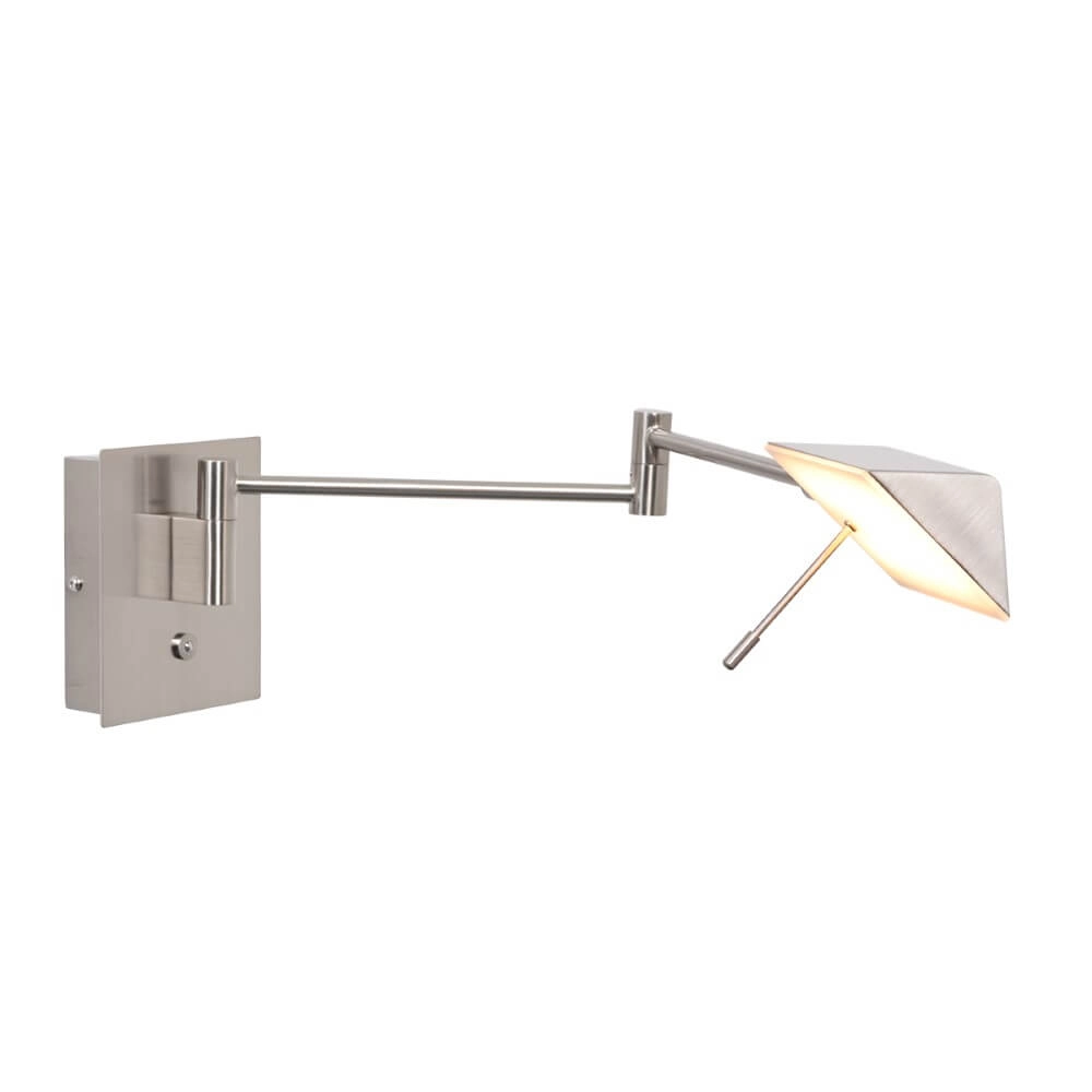 Stainless steel wall reading lamp Retina Steinhauer 8712746166033