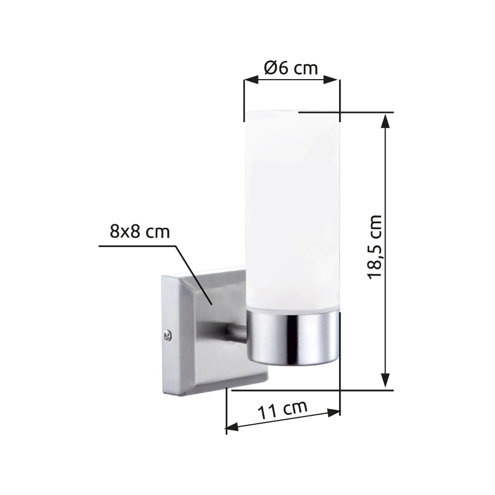 Wall lamp Space nickel Globo 9007371157228