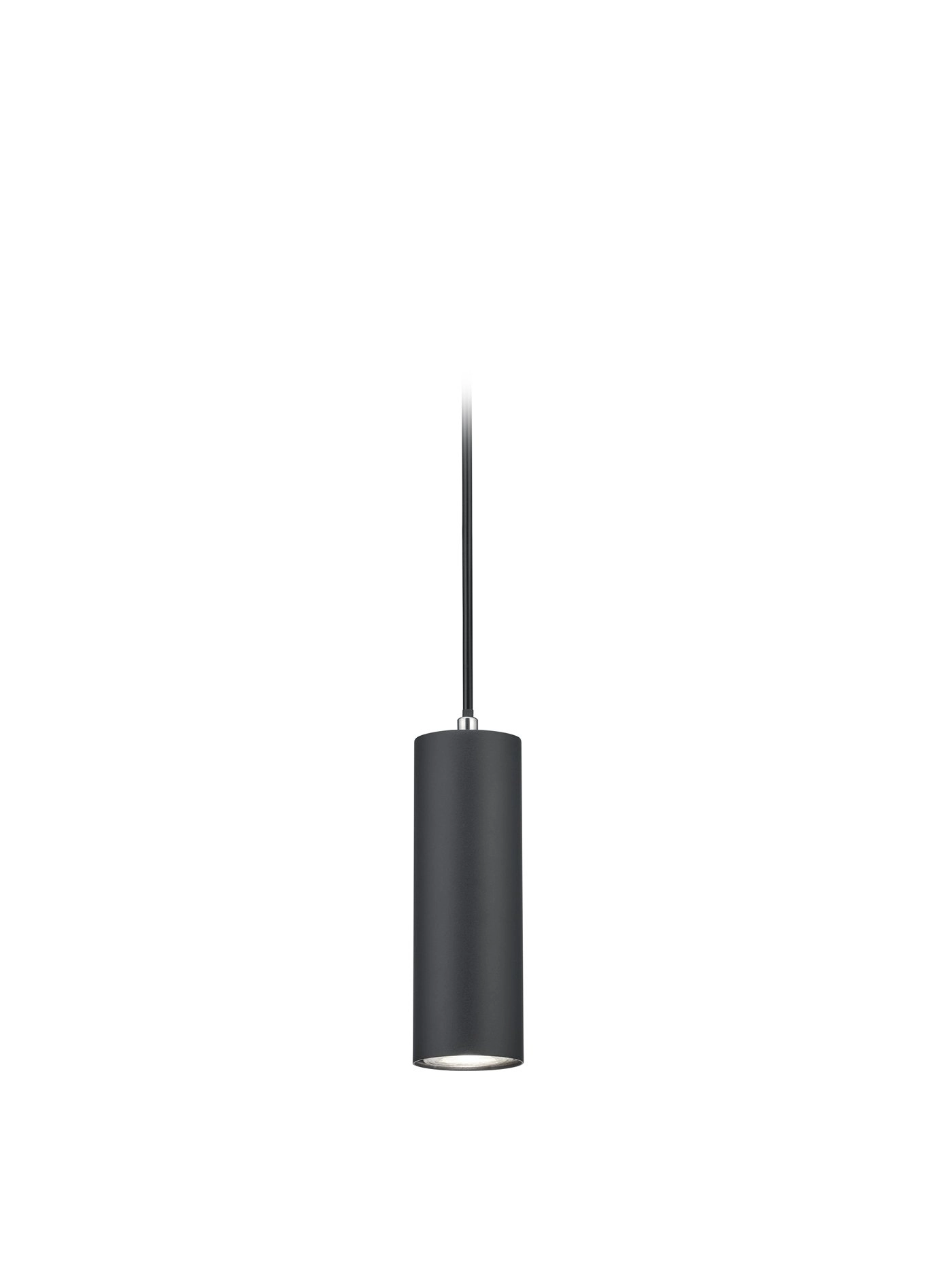 2-phase track pendant lamp Duoline black