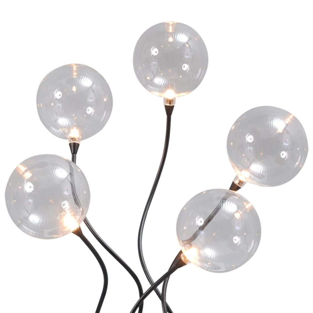 LED table lamp Gio 5-light black Masterlight 8718121182124