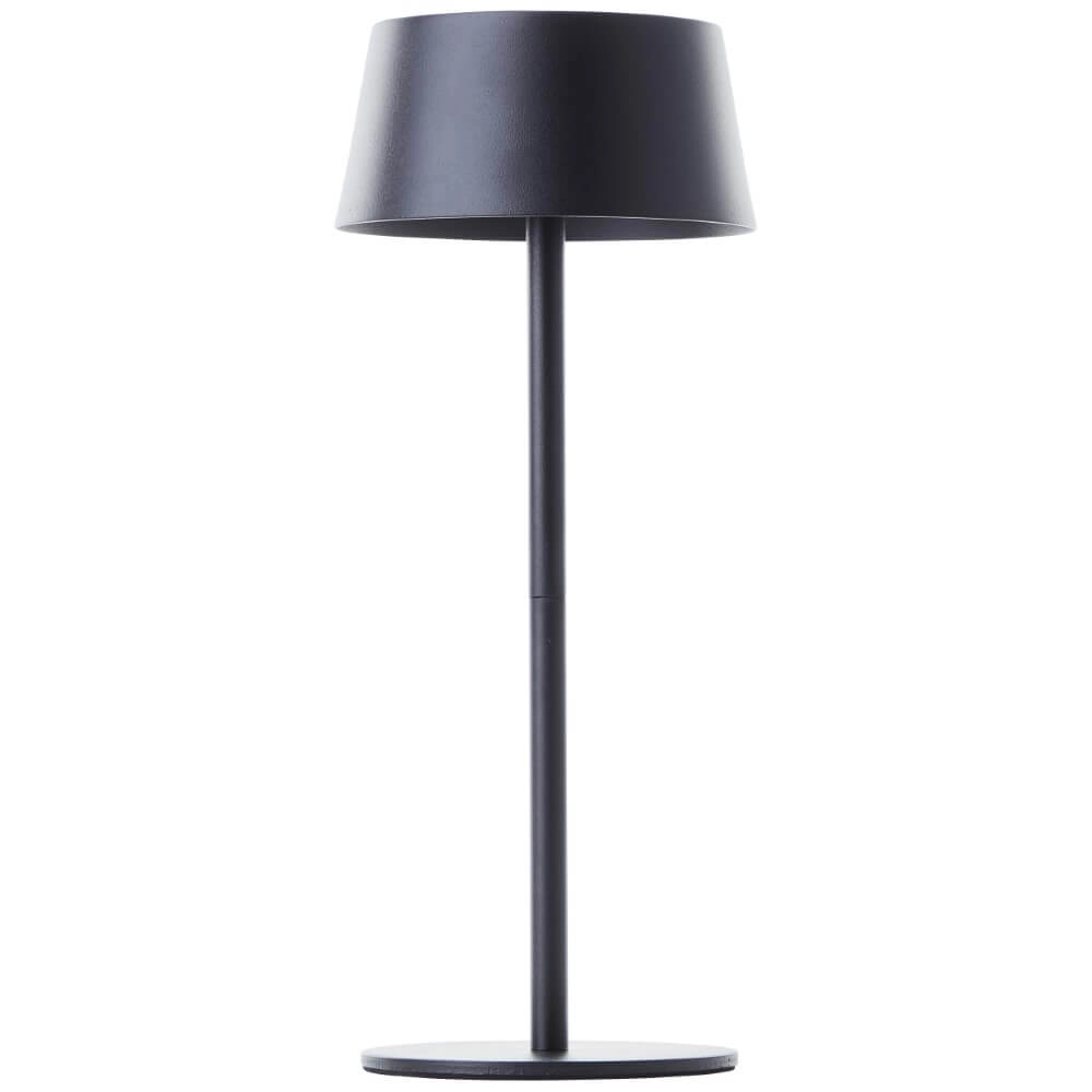 Black designer table lamp Picco on battery Brilliant 4004353437717