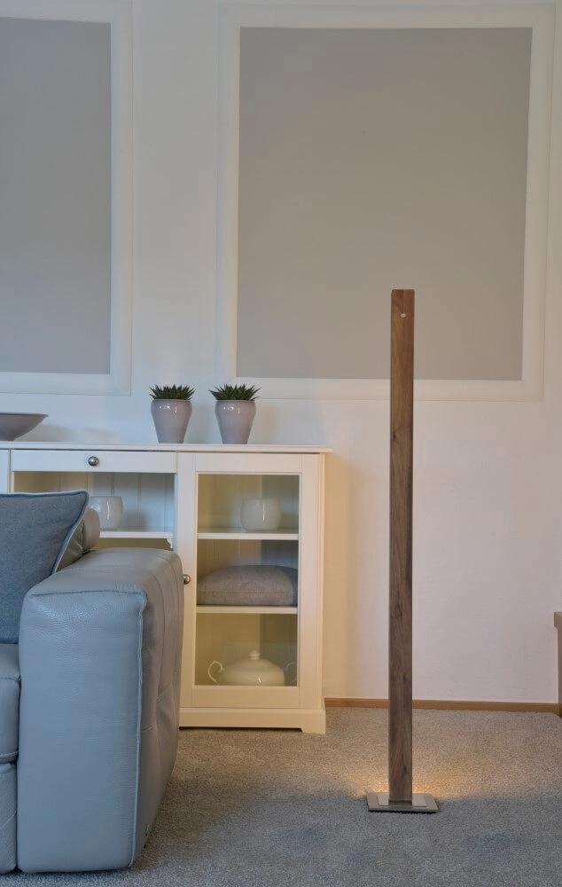 Led floor lamp Leonora 122,5 cm - walnut oiled HerzBlut 4021273026371