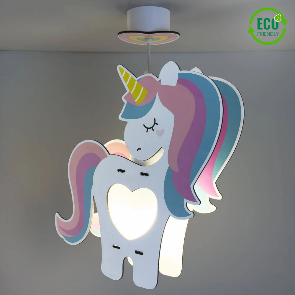 Children's room pendant lamp Unicorns Dalber 8420406415970