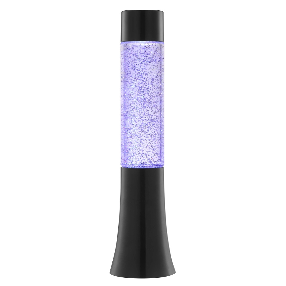 Lava lamp Glitter-Tower Black
