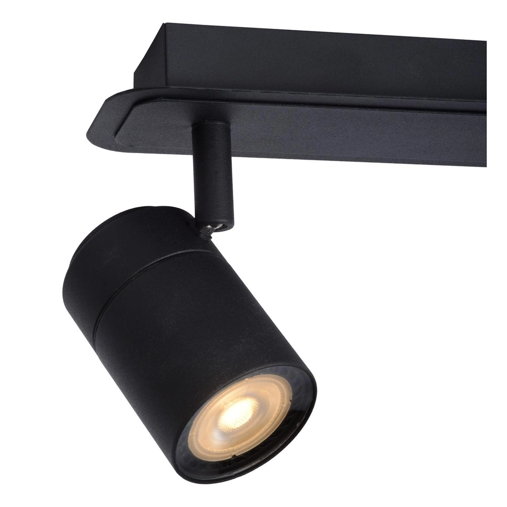 Ceiling spotlight Lennert 3-light black Lucide 5411212262691