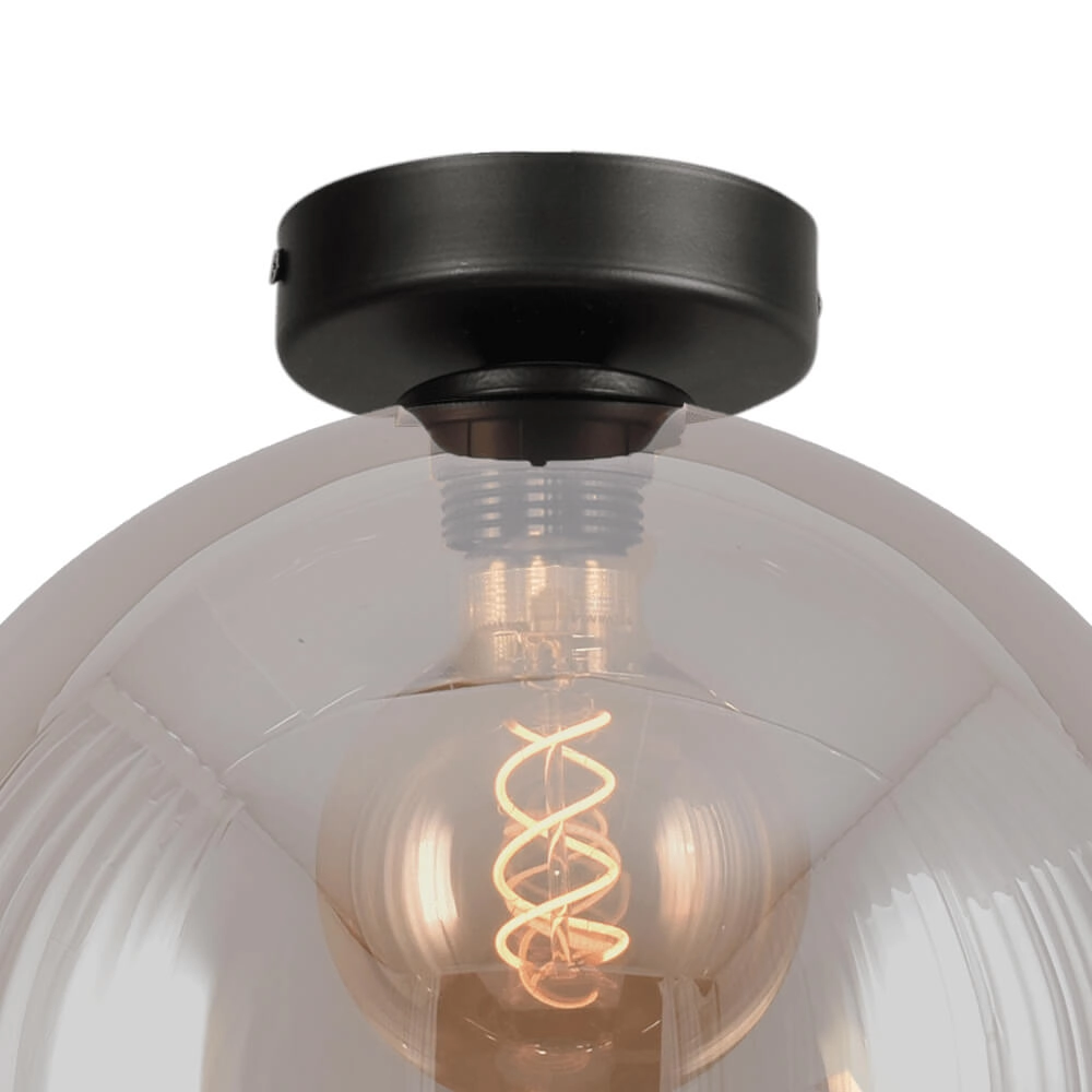 Ceiling light Bella 2 with Ø 30cm gold glass Masterlight 8718121340821