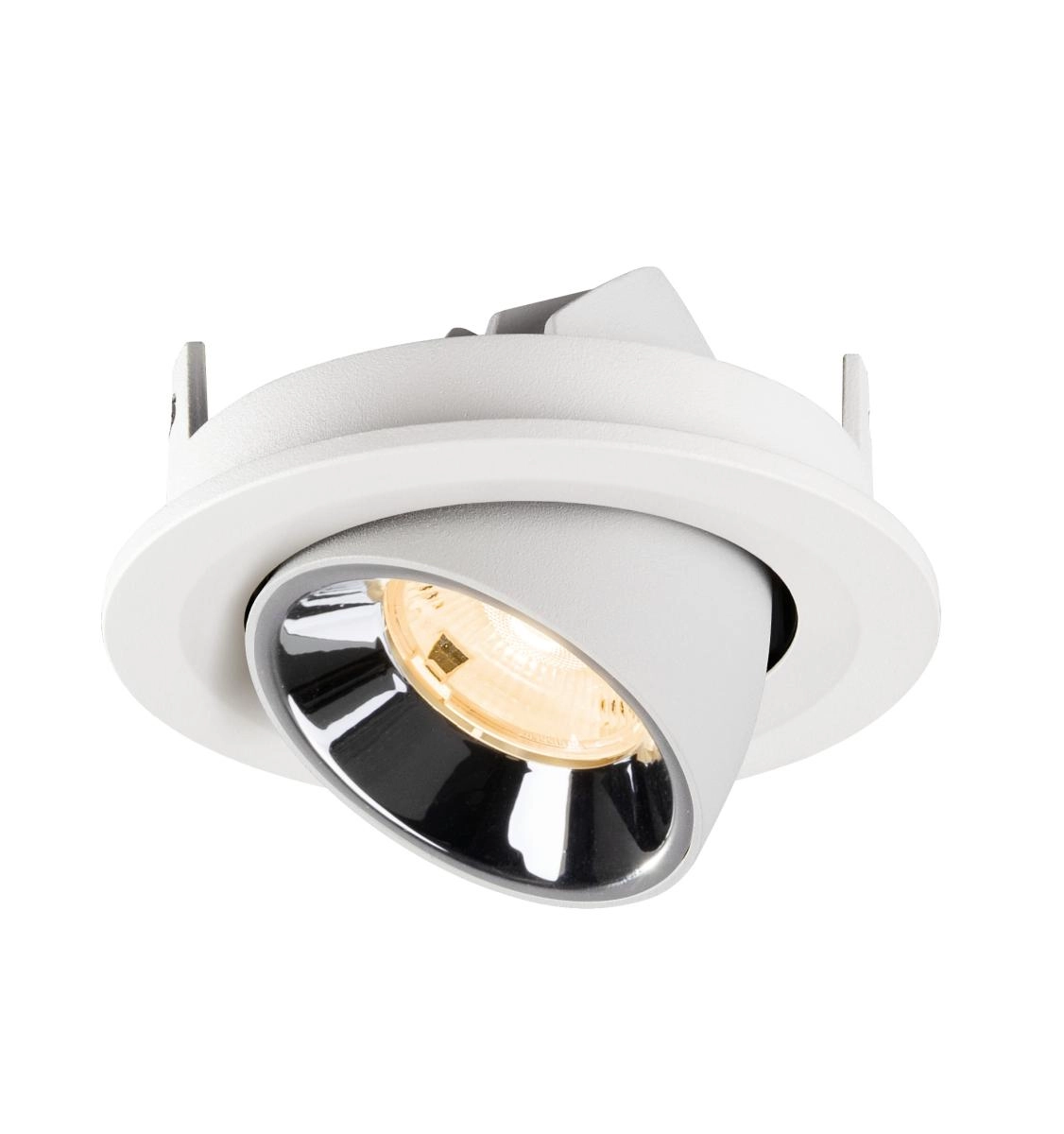 Recessed spotlight Numinos Gimble S white/chrome 2700K - 20deg SLV 4024163313643