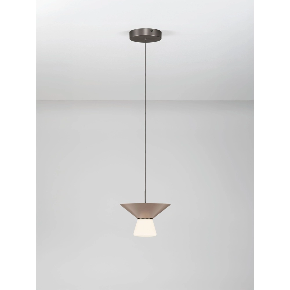 Design pendant lamp Baris brown Ø 22cm Lyora 5212017495266