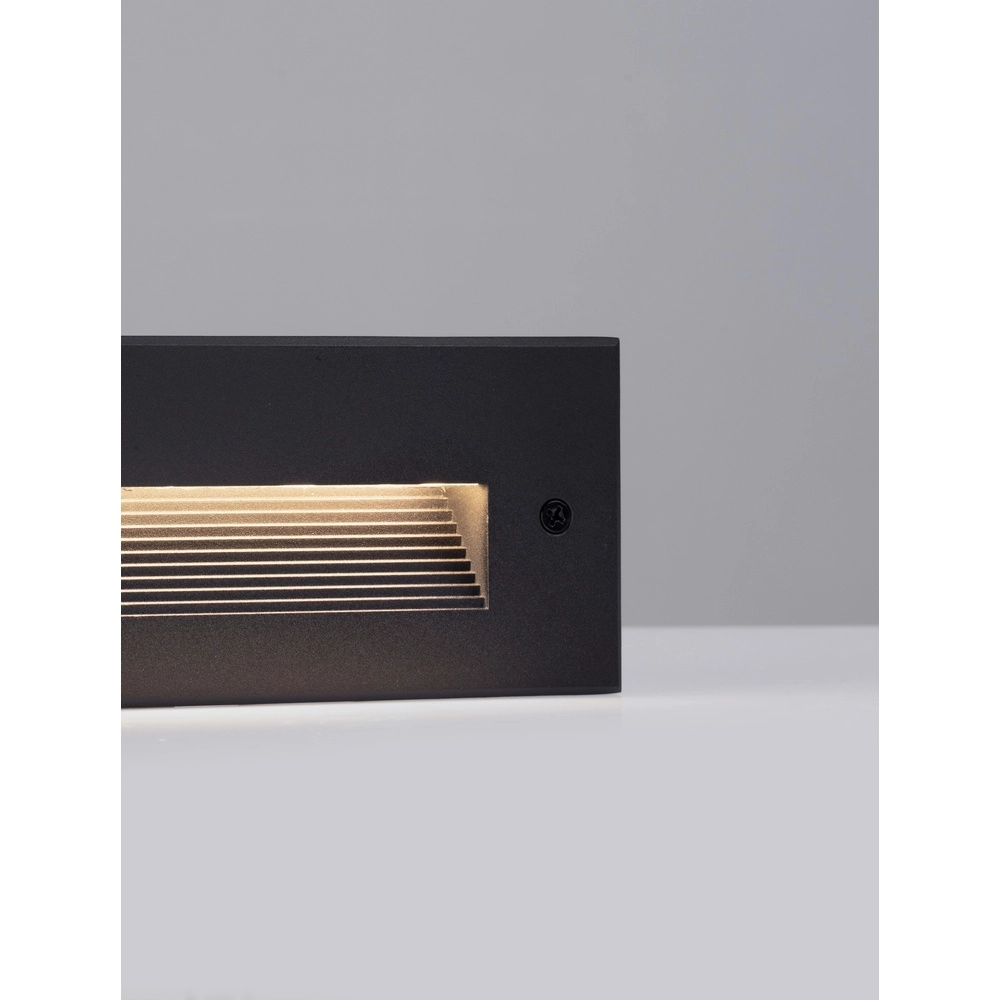 Recessed light Polka 17cm black Lyora 5212017453365
