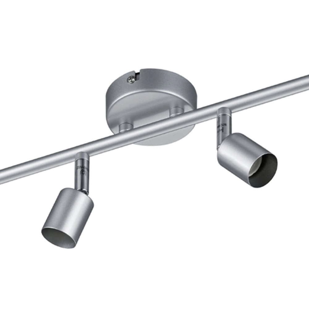 Ceiling spot Paris GU10 4-light titanium gray Trio 4017807350784