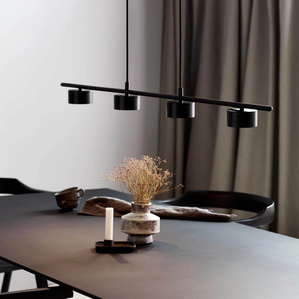 4-light pendant lamp Clyde Black design Nordlux 5704924001161