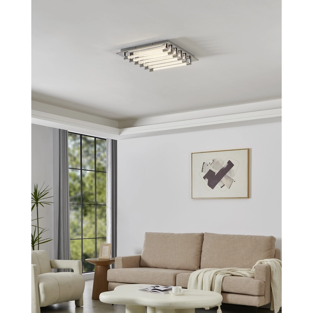 Ceiling lamp Velarde 6-light chrome Eglo 9002759953997