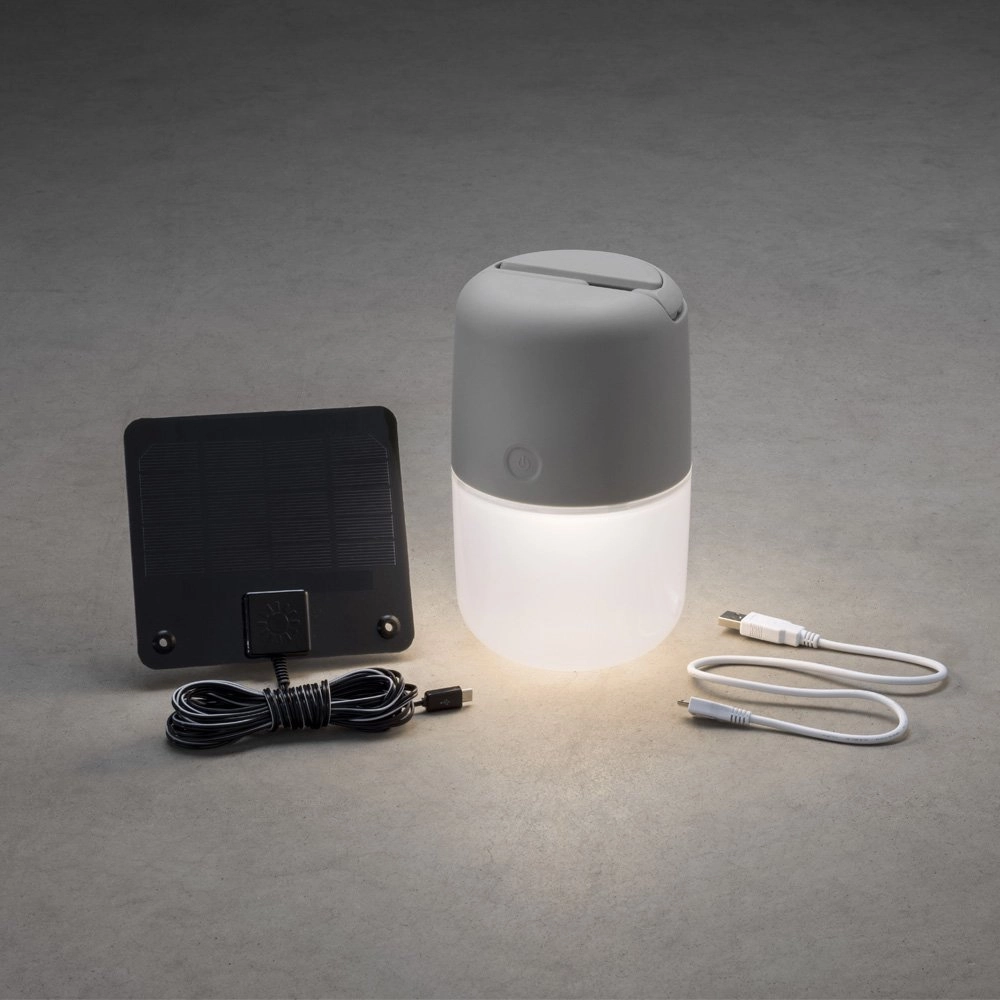 Garden table lamp Asissi solar KonstSmide 7318308053028