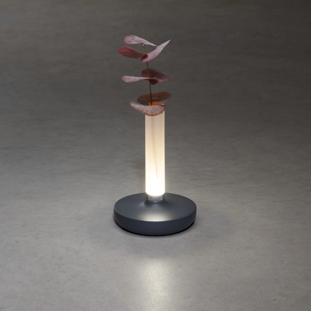 Rechargeable table lamp Biarritz anthracite KonstSmide 7318308273730