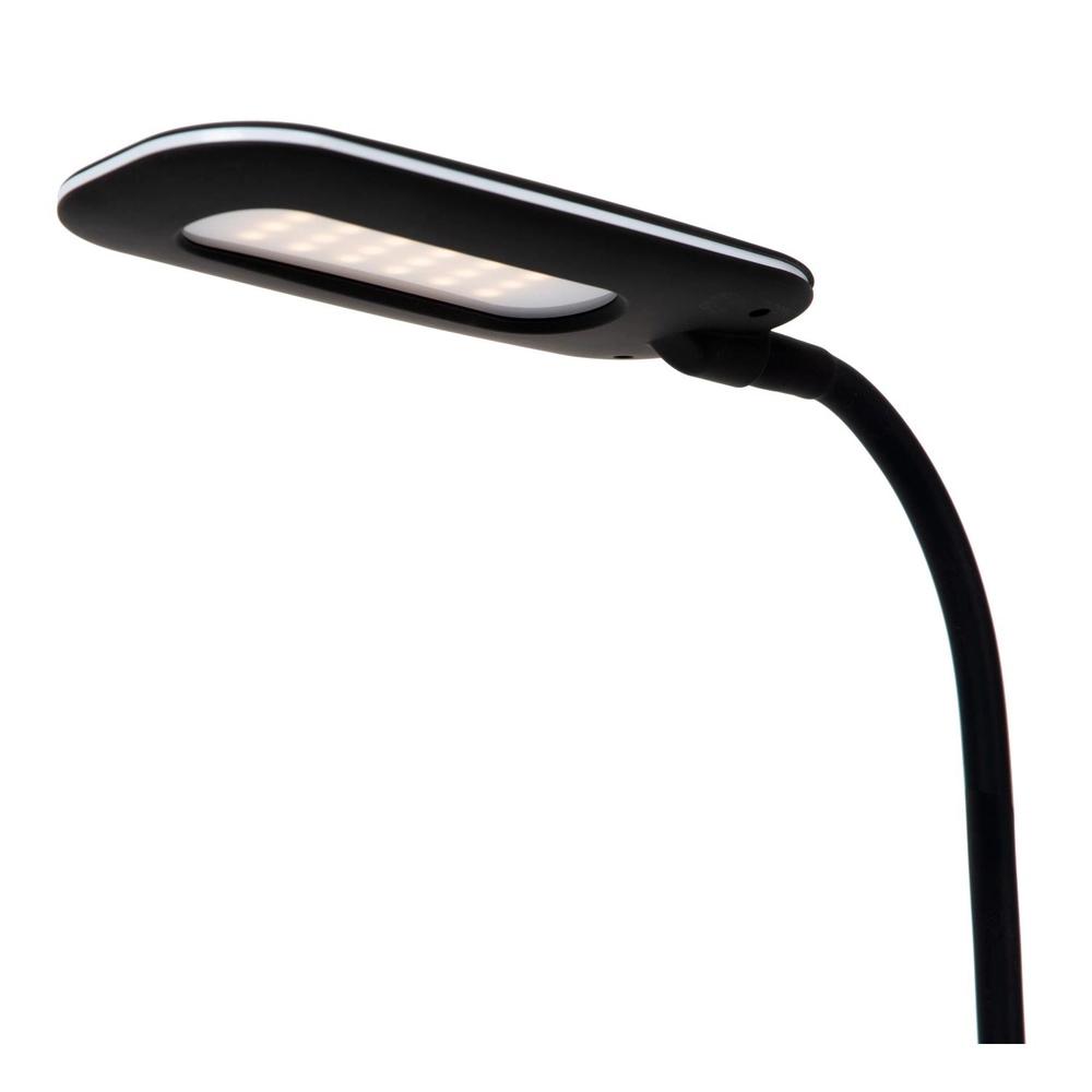 Desk lamp Penny with wireless charging panel black Lucide 5411212185914