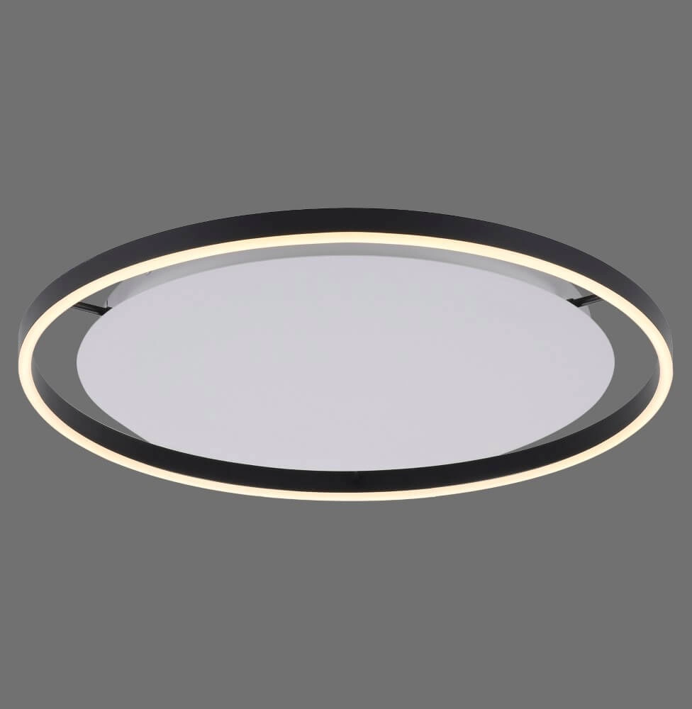 Ceiling lamp Ritus black Ø 58,5cm Just Light 4043689983932