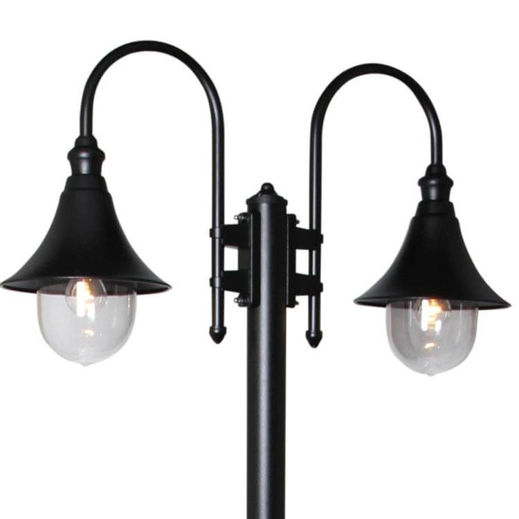 Classic floor lamp Calice 2-light black Franssen 8033239008839