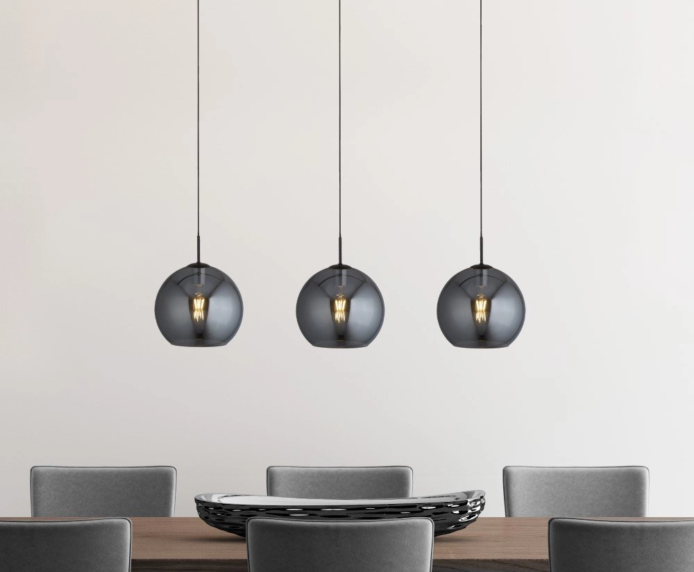 Dining room pendant lamp Amsterdam 3-light Searchlight 5053423150840