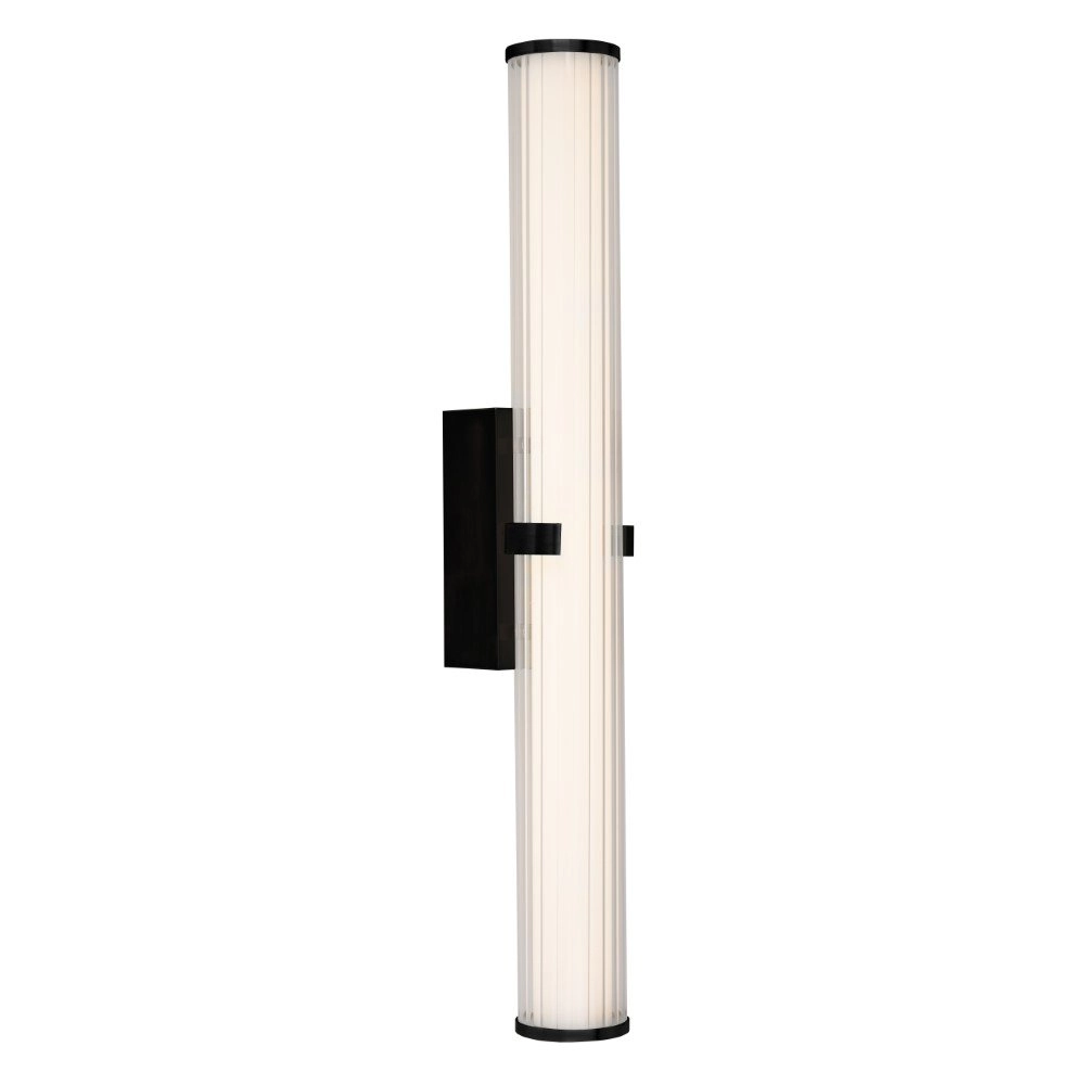 Bathroom wall lamp Clamp 63cm black Searchlight 5053423168135