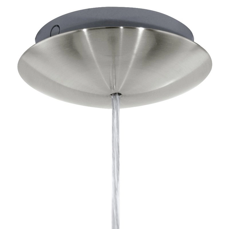 Pendant lamp Maserlo 38cm black with gold Eglo 9002759315993