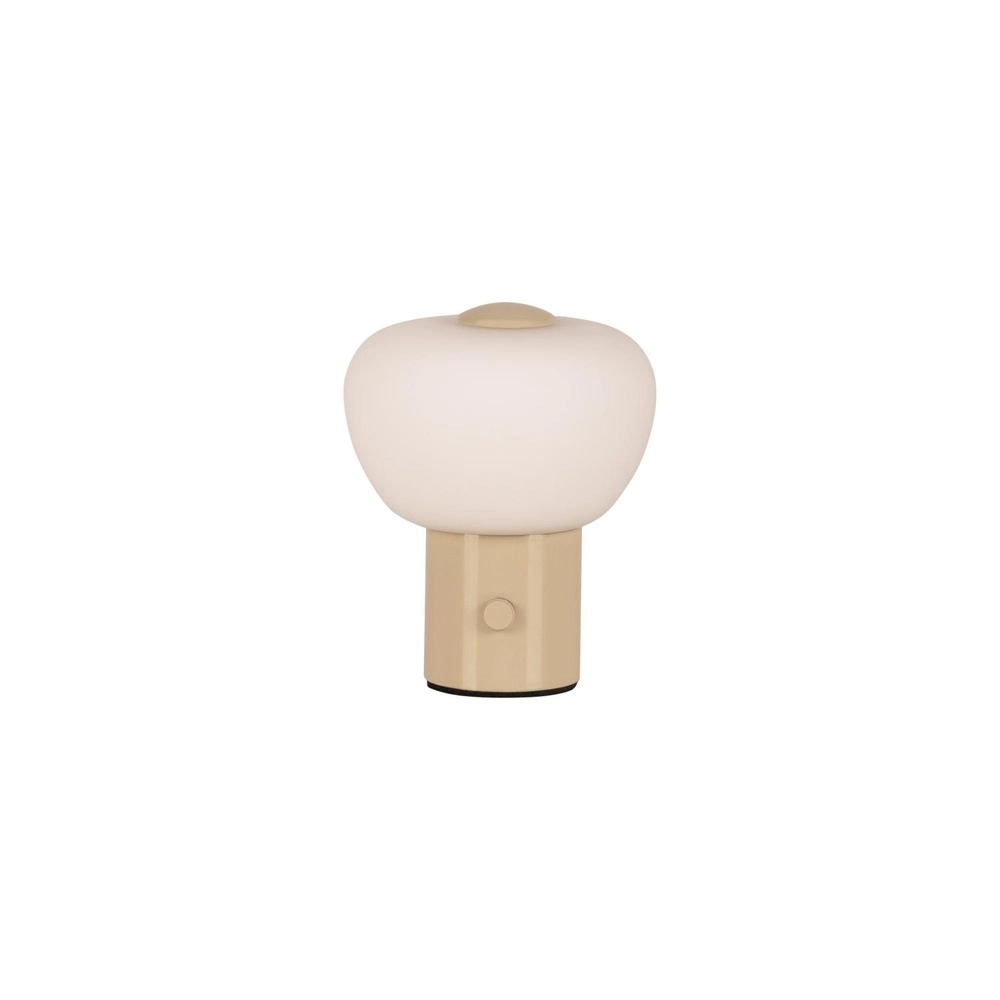 Table lamp rechargeable Gustav sand brown